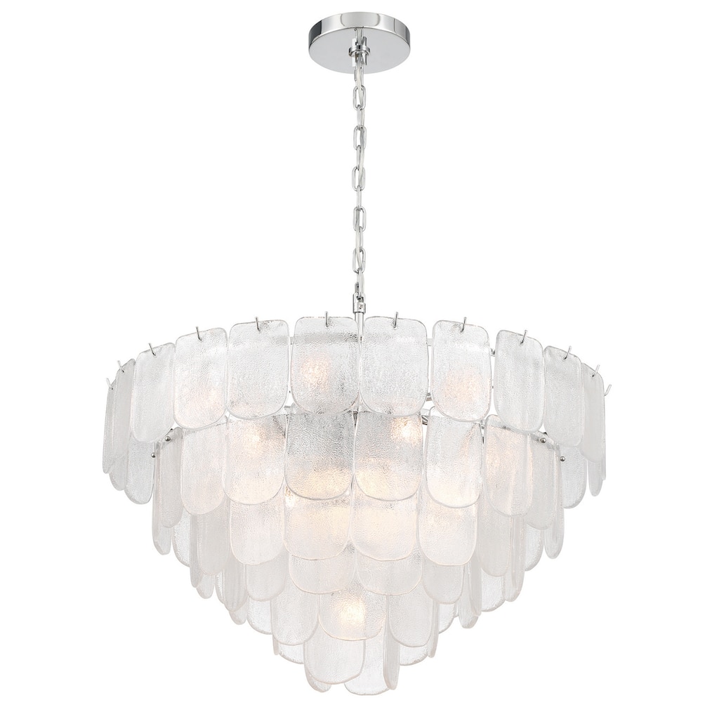 Artcraft Bianca Chandelier - Polished Nickel