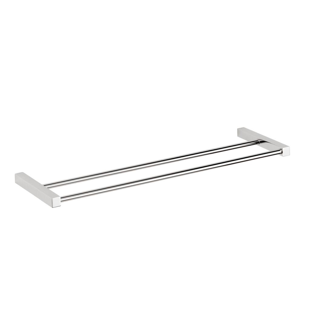 WS Bath Collections 16" Double Towel Bar from the Iceberg Collection