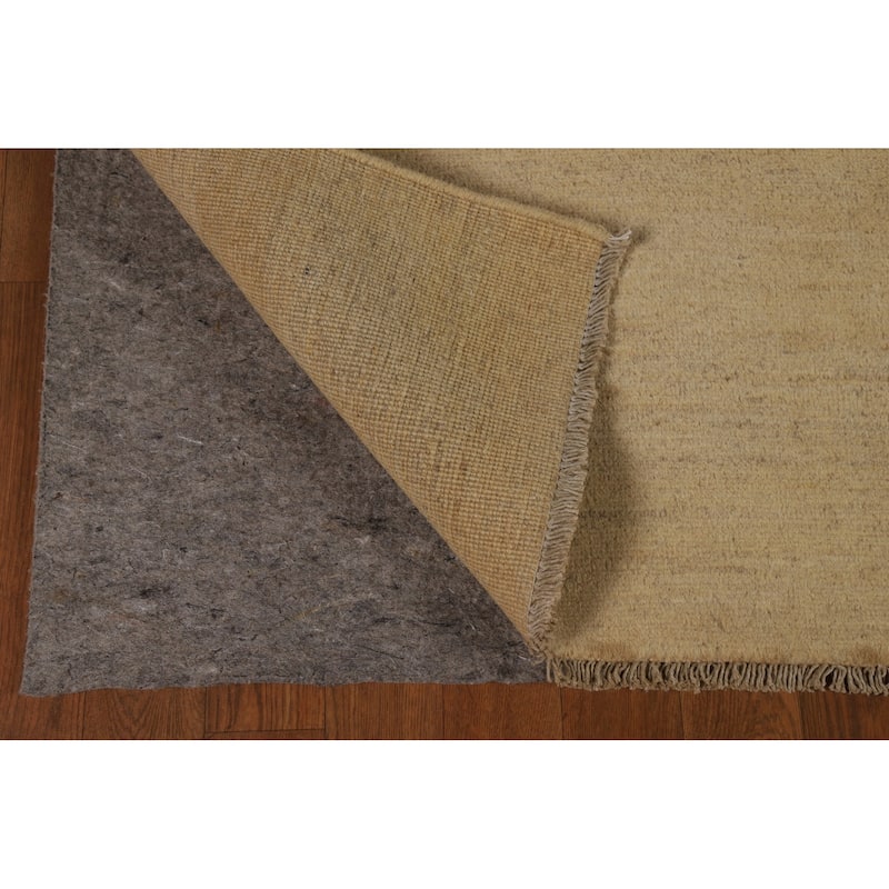 Modern Gabbeh Oriental Rug Handmade Wool Carpet - 4'9"x 6'4"