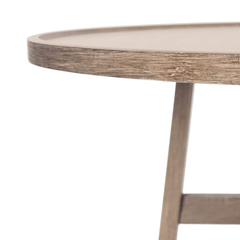 SAFAVIEH Mid-Century Malone Wood Coffee Table - 35.4" x 35.4" x 13.8"