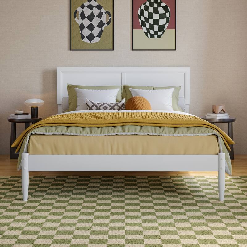 Ellarie Platform Bed with Adjustable Headboard