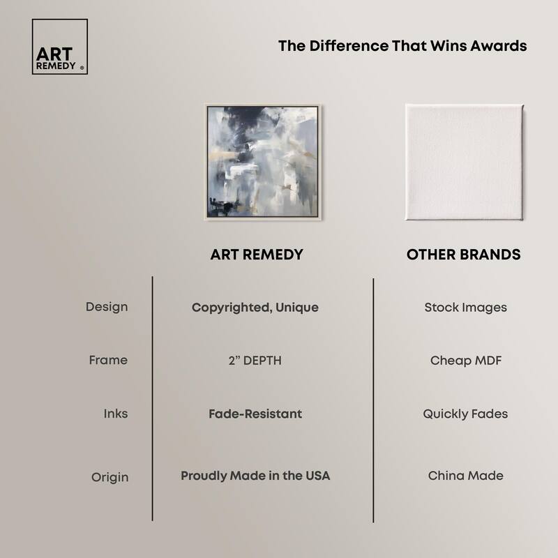Contemplative Blues II Canvas by Art Remedy