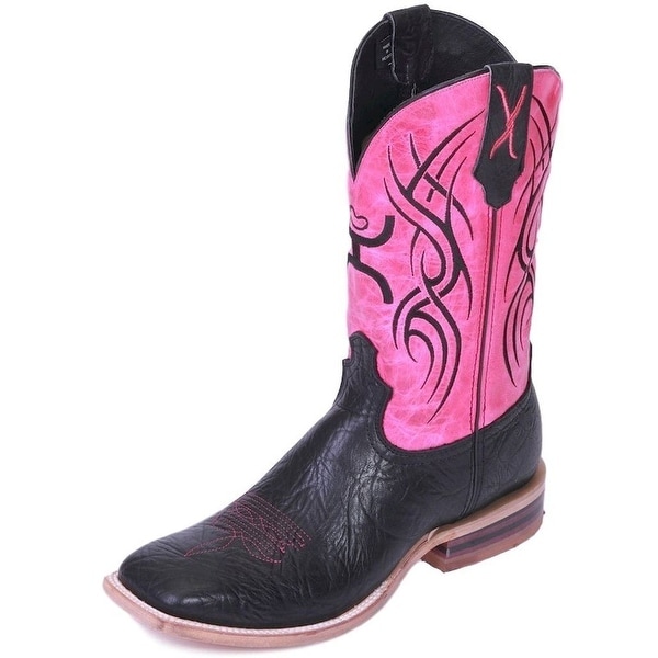 Pink mens cowboy boots clearance