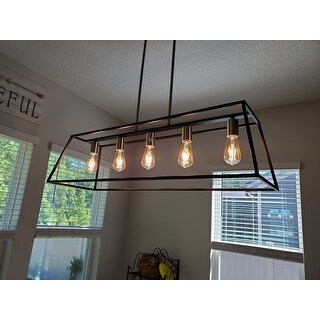 Shop Ove Decors Agnes Ii Iron Led Integrated Pendant On Sale