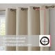 preview thumbnail 76 of 74, Dakota Complete Blackout Drapery Heavy Thermal Insulated Efficient Window Curtain Grommet Panels, 2 Panels