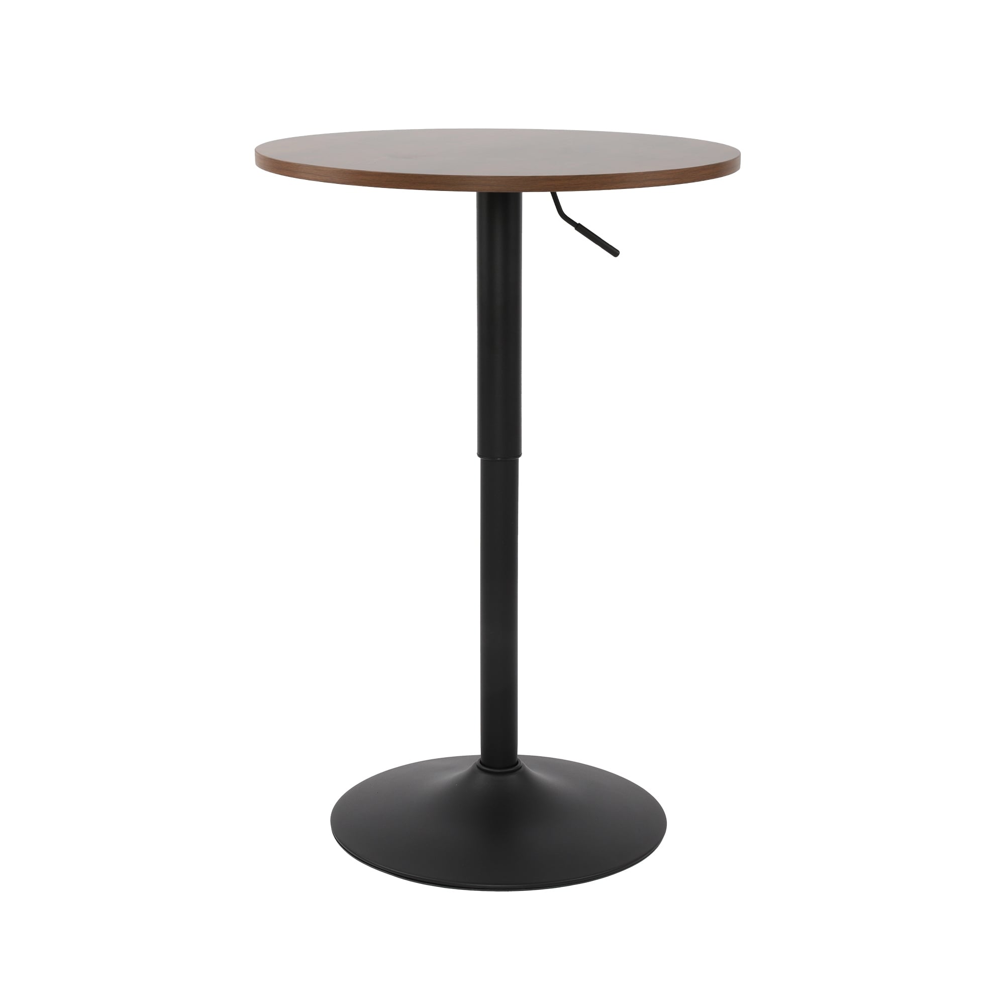 360 Swivel Round Pub Table Height Adjustable Bar Table 27.5-35.6 inches