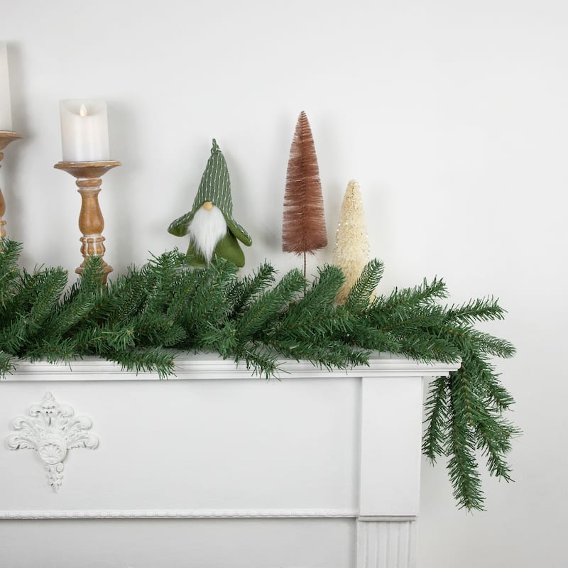 9' x 10" Green Sierra Noble Fir Artificial Christmas Garland Unlit - 9' x 10"