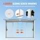 preview thumbnail 10 of 12, Service Window , Aluminum Alloy Food Truck Service Window Sliding Windows & Awning Door & Drag Hook