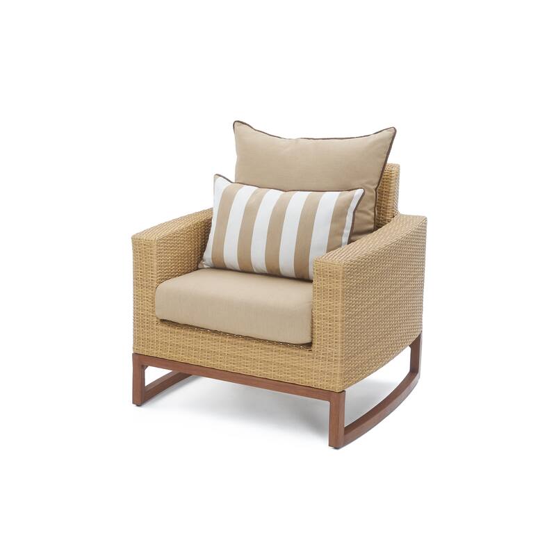 Milli 2 Piece Sunbrella Outdoor Patio Club Chairs