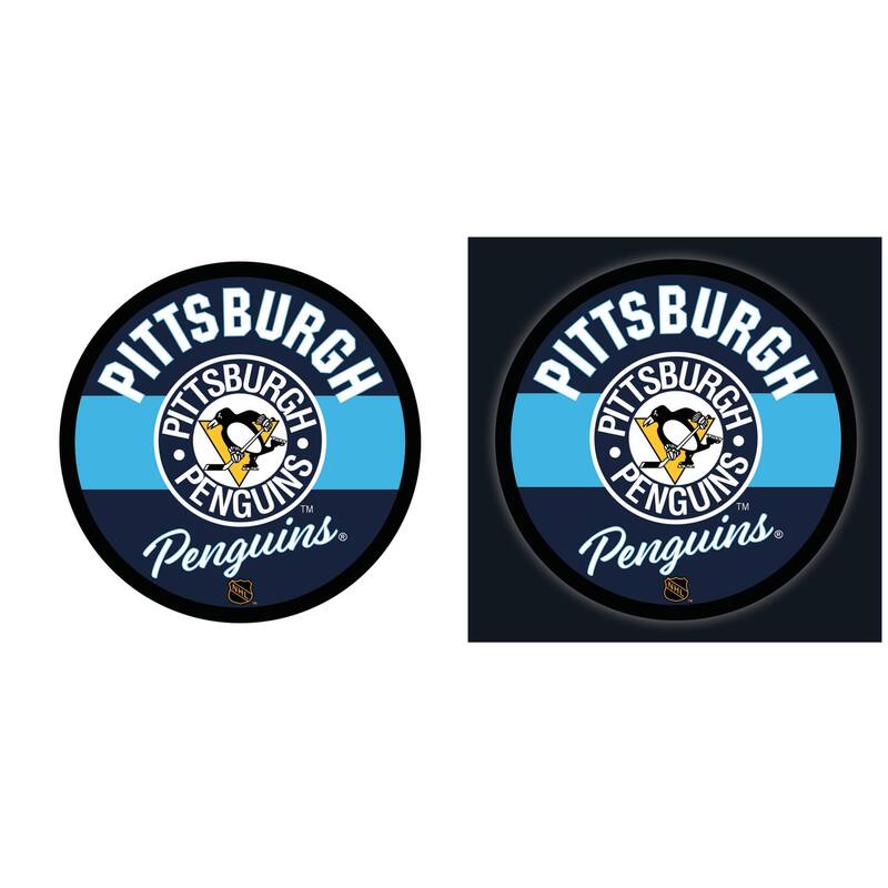 Pittsburgh Penguins LED Lighted Sign