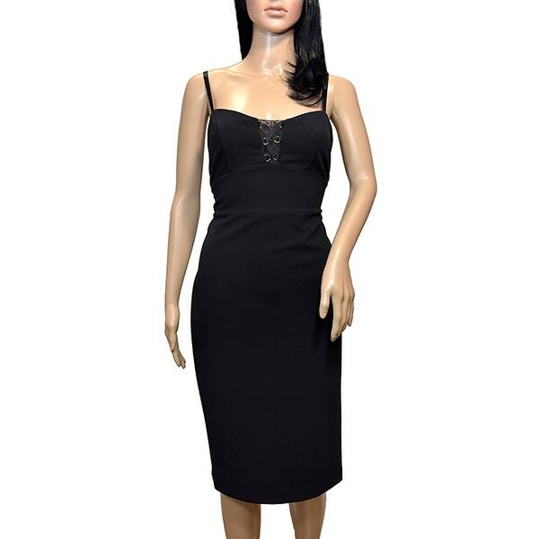 Bebe Black Illusions Cut Out Up Sheath Dress Overstock Bebe Black Illusions Cut Out Up Sheath Dress Overstock
