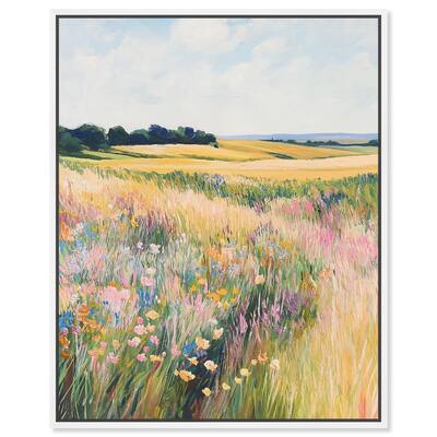 Open Field II Canvas by Art Remedy
