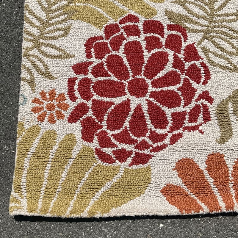 HERAT ORIENTAL Handmade Contemporary Floral Design Tufted Wool Rug Collection