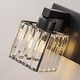 preview thumbnail 53 of 93, 2/3/4/5 Light Bathroom Vanity Light Wall Sconce with Crystal Shade