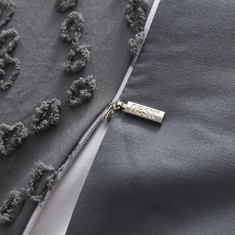 Empyrean Bedding Tufted Duvet Cover Set with Quilted Down Alternative Comforter Insert