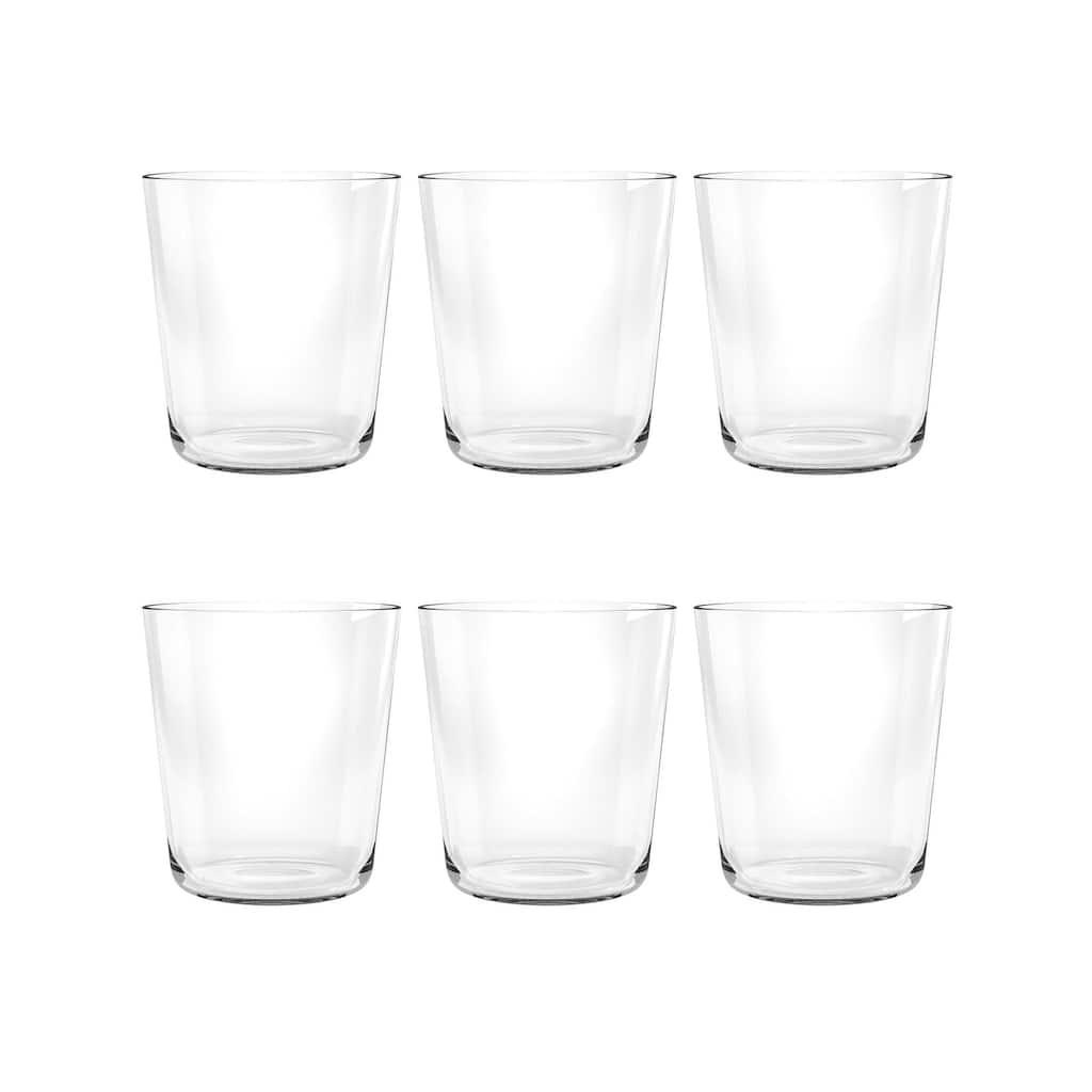Abode Homewares Tritan ™ Simple DOF, Clear, 15.9 oz. Set of 6