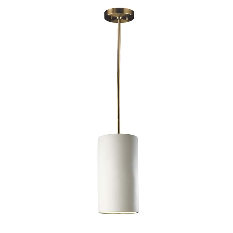 Justice Design Group Large Cylinder Pendant - Rigid Stem
