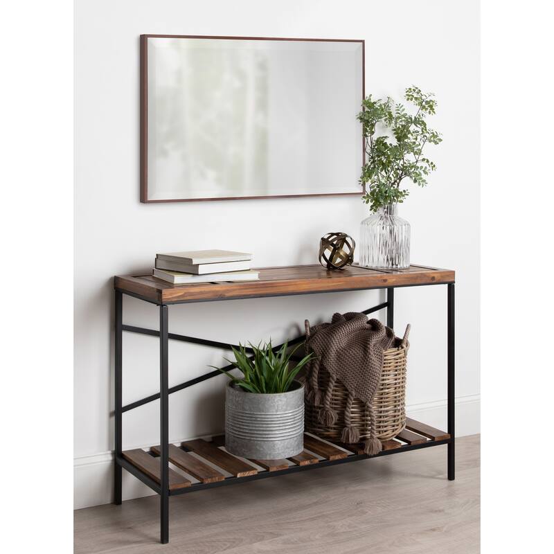 Rhodes Framed Decorative Wall Mirror - 22.75x28.75 - Bronze