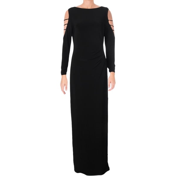 long sleeve ralph lauren evening dresses