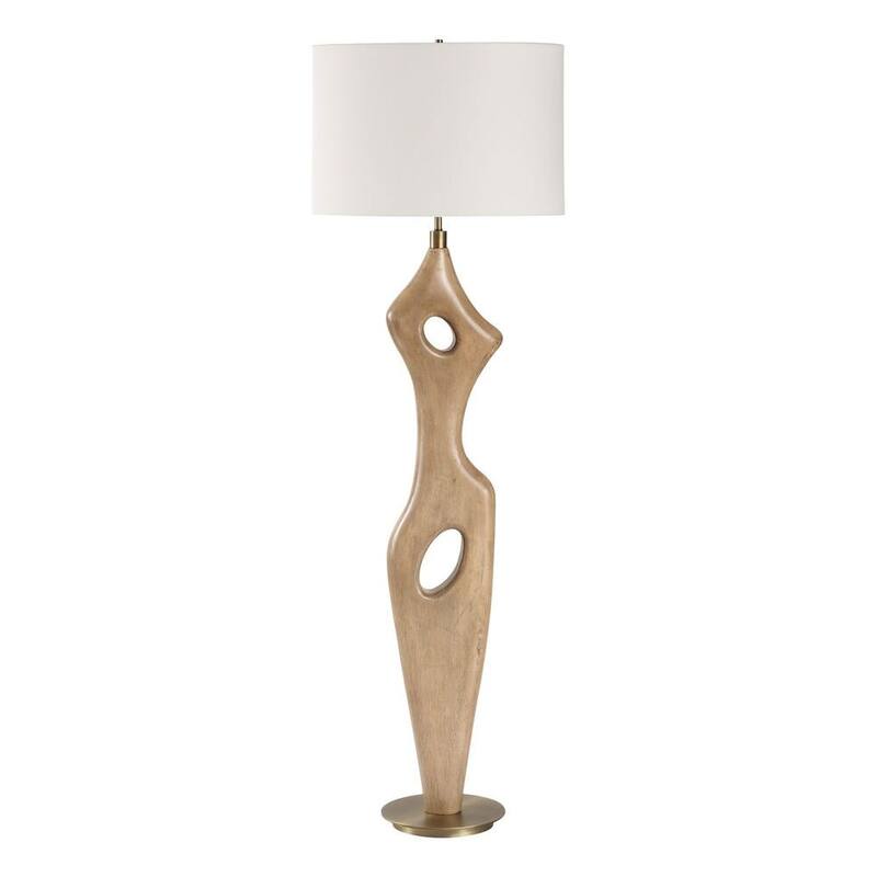 Uttermost Almyra Solid Wood Floor Lamp