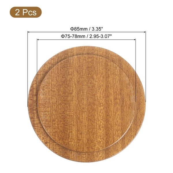 Wooden Cup Lids, Wooden Coffee Mug Lids Bamboo Tea Glass Cup Cover Sealed  Lid Wooden Drink Cup Lids Bamboo Perfume Candle Lid - Bed Bath & Beyond -  43463556