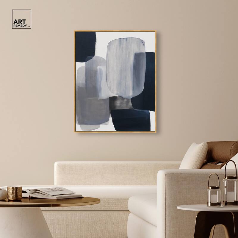 Oceanic Forms I Canvas by Art Remedy