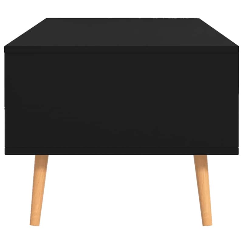 vidaXL Coffee Table End Table Living Room Accent Sofa Table Engineered Wood - 39.4" x 19.5" x 16.9"