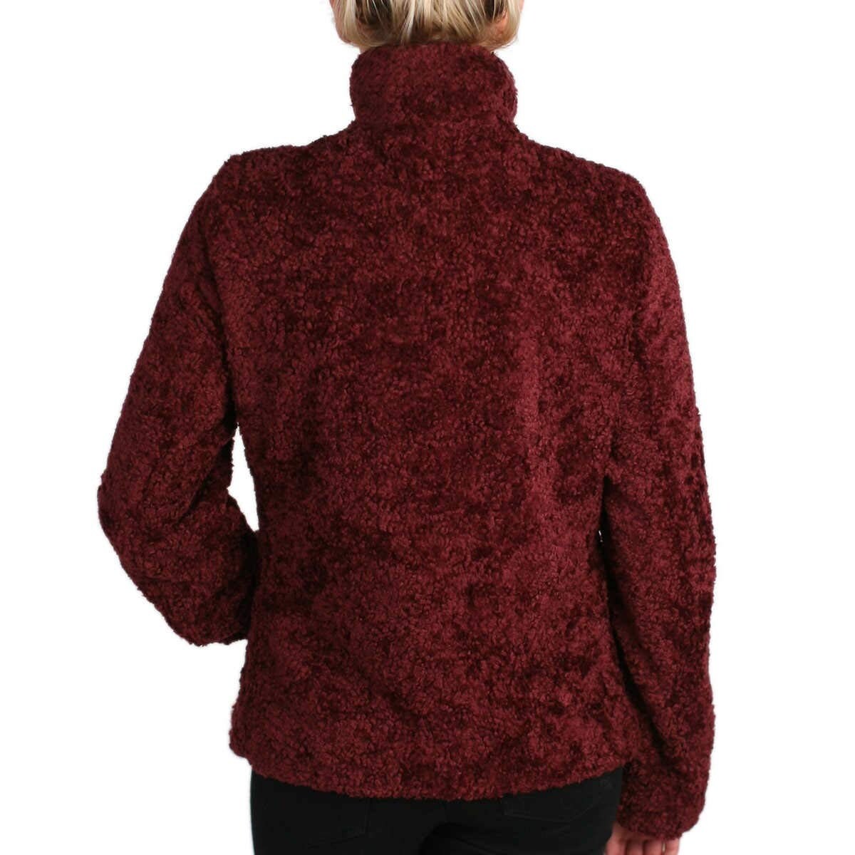 Shop Pendleton Women Fuzzy Full Zip Coat Jacket Overstock