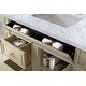 preview thumbnail 8 of 12, James Martin Vanities Bristol 36" Single Vanity, Vintage Vanilla Carrara Marble