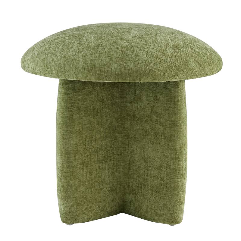 NPD Furniture Cielo Chenille Ottoman