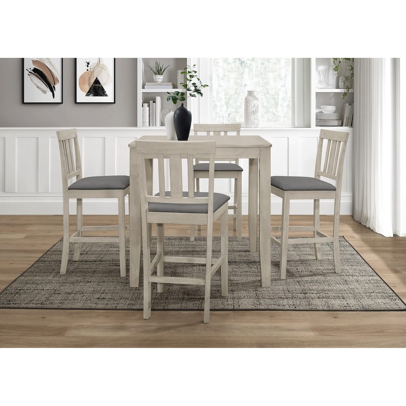 5-pieces Counter Dining Table and Chair