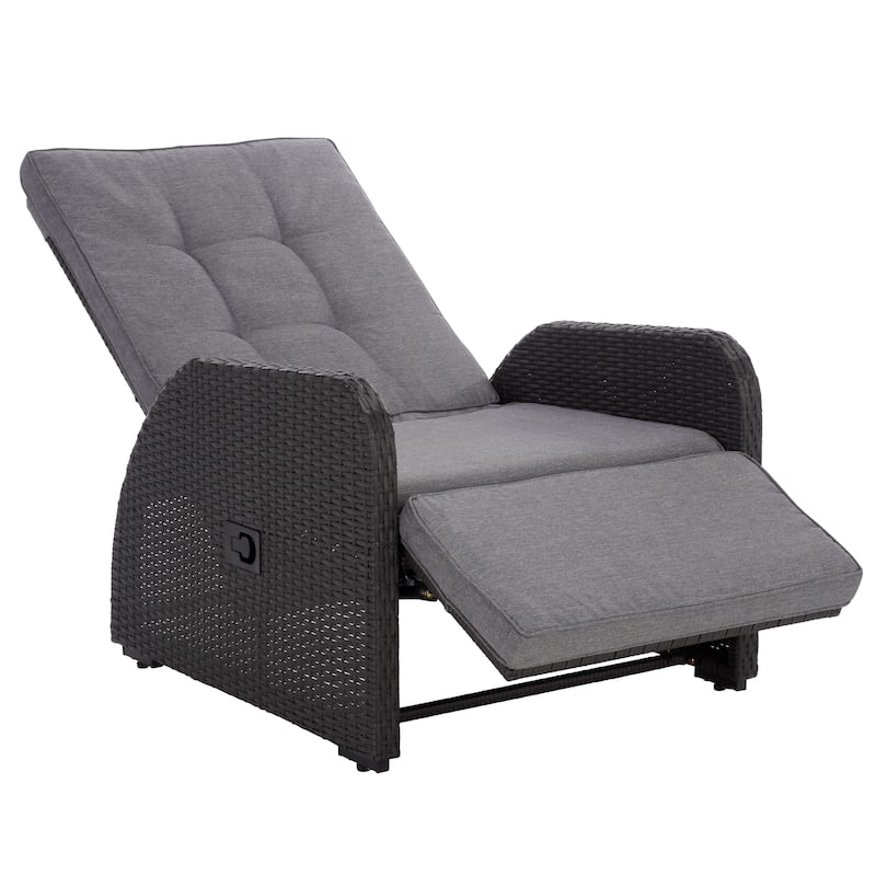 SAFAVIEH Outdoor Living Millman Recliner Chair - 28"W x 69"D x 41"H