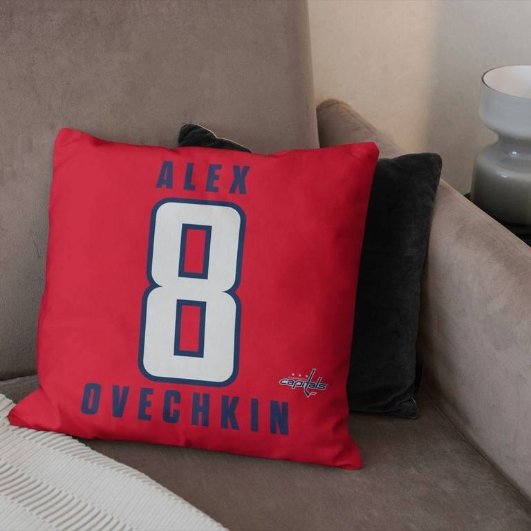 NHL Player 18 Inch Throw Pillow