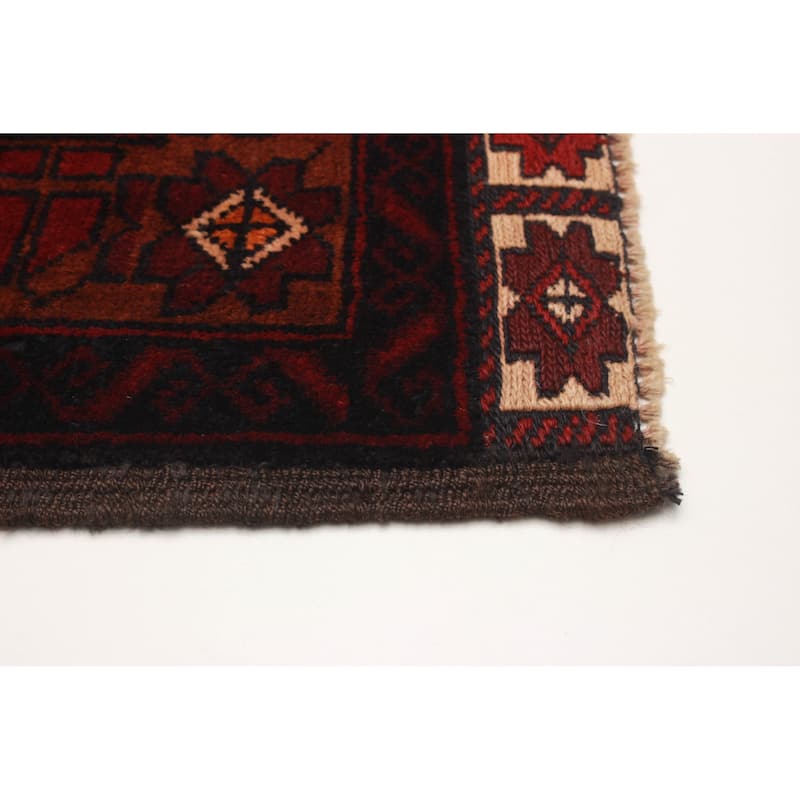 Teimani Orange Rug 2'11" x 4'8" - 2'11 x 4'8