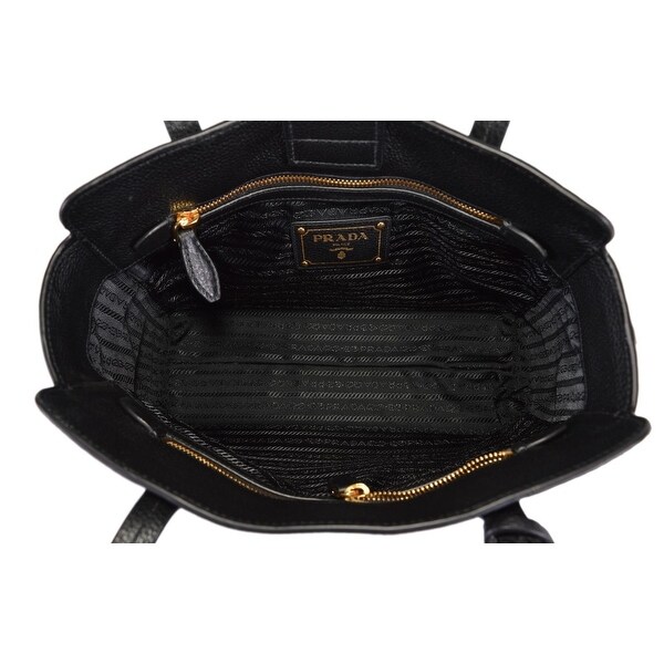 prada pebbled shoulder bag