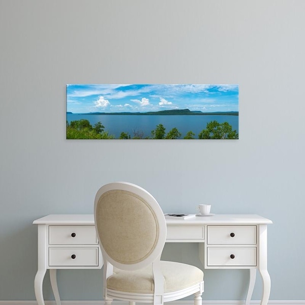 Easy Art Prints Panoramic Images's 'Bay from North Shore of Lake Superior, Ontario, Canada' Premium Canvas Art