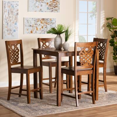 Gervais Modern and Contemporary Transitional 5-Piece Pub Set