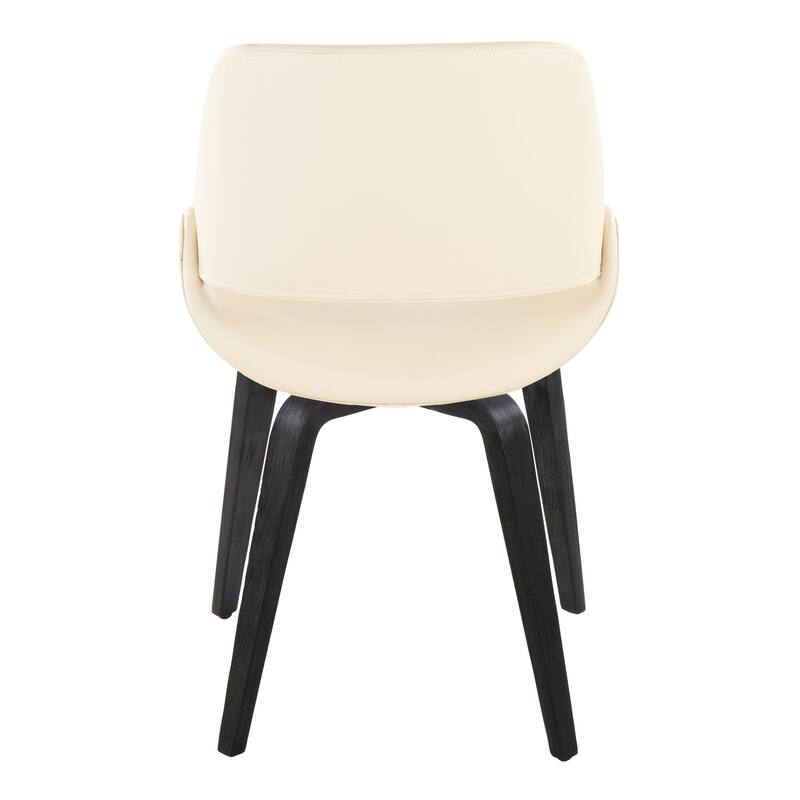 Carson Carrington Svellingen Dining Chair with Bent Wood Legs (Set of 2)