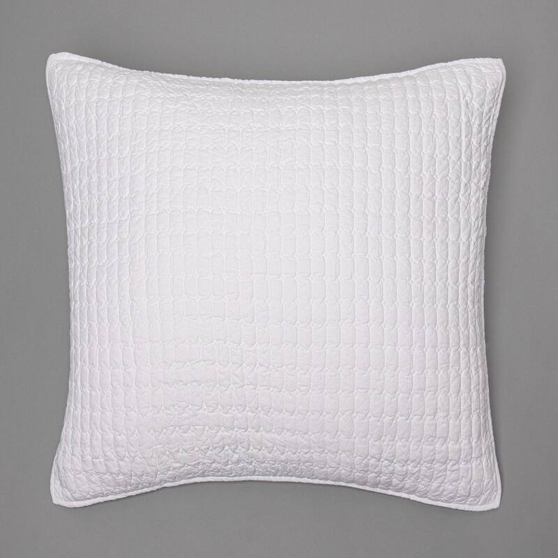 Urban, Cotton, White, Sham - Euro Sham - White