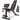 Weight Bench Adjustable Foldable 7 Positions 330lbs Capacity Full Body Workout - 49.4" x 21" x 50.4"