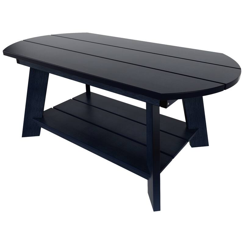 Vineyard HIPS Outdoor Eco-Friendly Coffee Table and Side Tables (3-Piece Set)