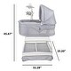 preview thumbnail 1 of 4, TruBliss Sweetli Nurture Bassinet - Multi Multi