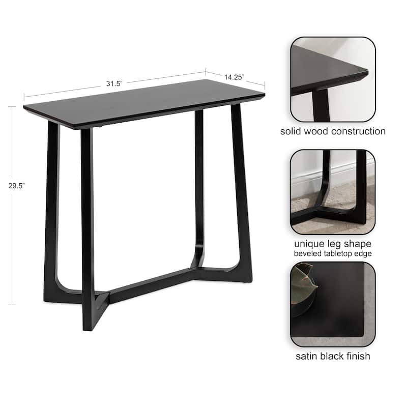 Kate and Laurel Olivant Wooden Console Table