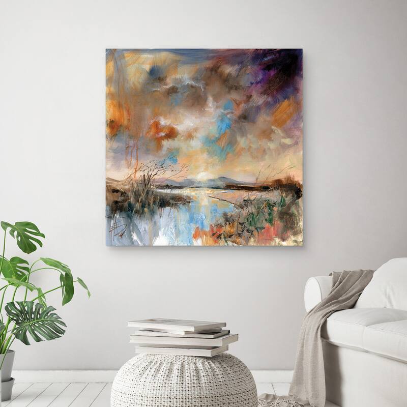 Long Long Away by Anne Farrall Doyle Canvas Art Print