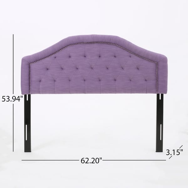 dimension image slide 0 of 4, Killian Tufted Upholstered Headboard by Christopher Knight Home