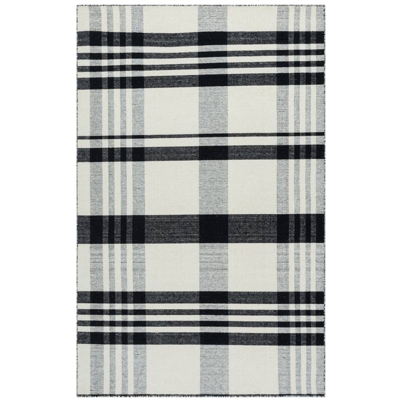 SAFAVIEH Handmade Striped Kilim Magndis Wool Rug