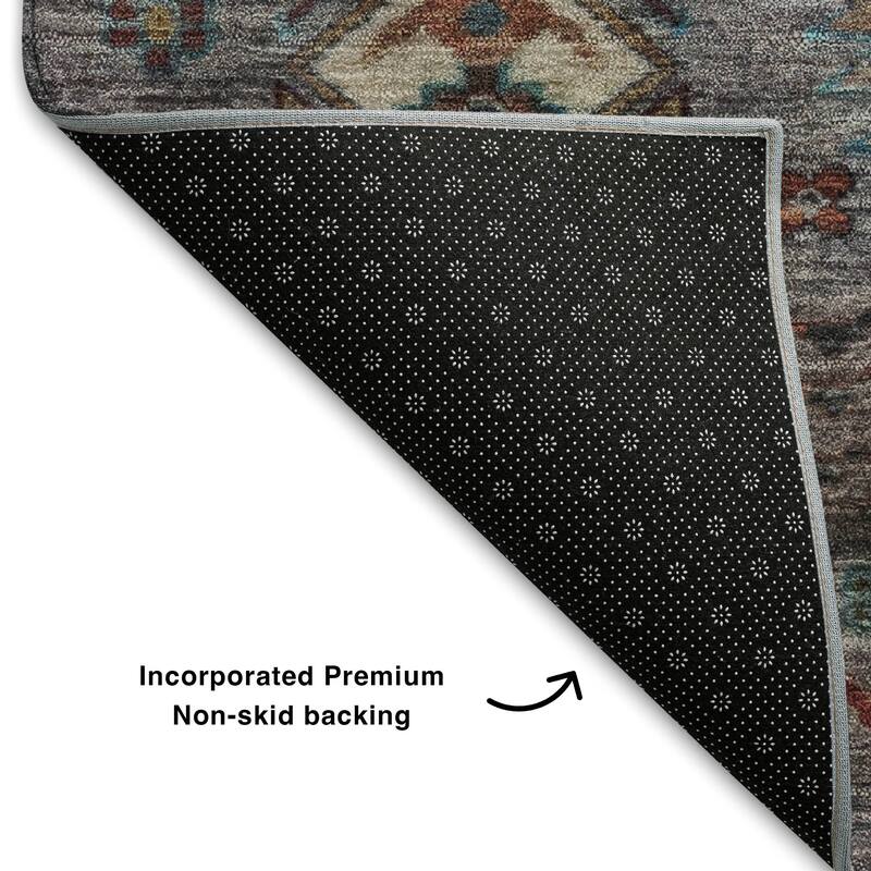 Premium Washable Super Soft Traditional Karachi Mayfield Rug