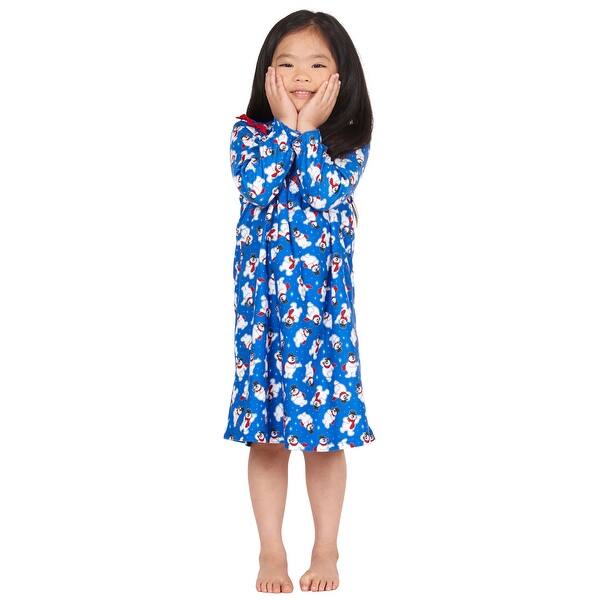 Shop Frosty The Snowman Holiday Christmas Nightgown Toddler Girls Pajama Overstock 3t