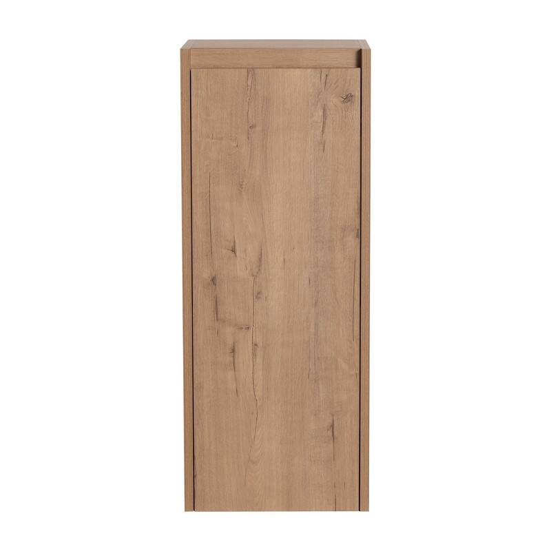 MEDUNJESS Bathroom Side Cabinet, Float Mounting Design