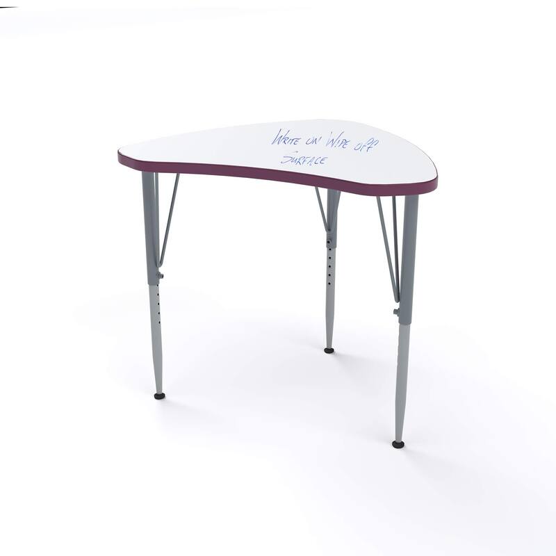 Tot Mate Versa Desk Shutter 29.5" x 23.5" Classroom Table Kids Desk, Write-On/Wipe-Off Dry Erase Top